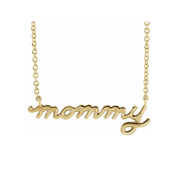 14K "Mommy" Necklace
