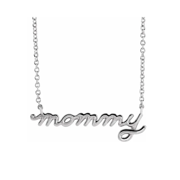 14K "Mommy" Necklace - Image 2