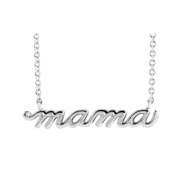 14K "Mama" Necklace - Image 2
