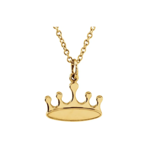 Tiny Crown Necklace