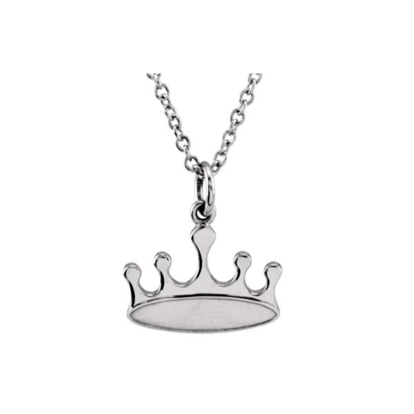 Tiny Crown Necklace - Image 2