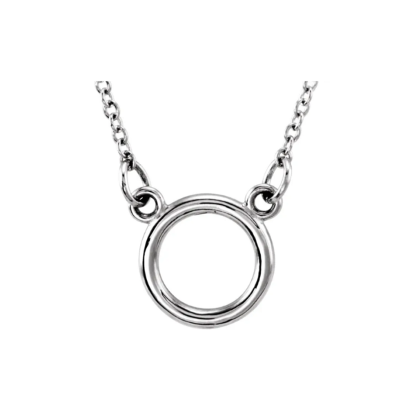 Tiny Circle Necklace - Image 2
