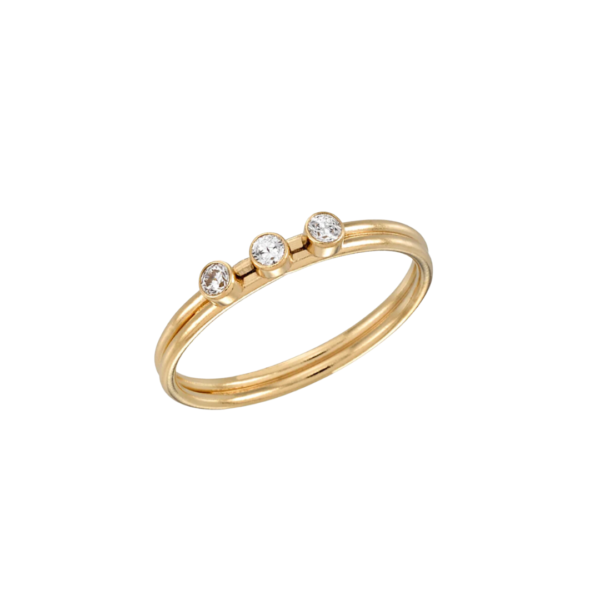 Double Band Family Ring