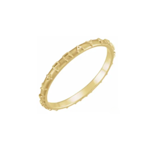 14K Prayer Ring