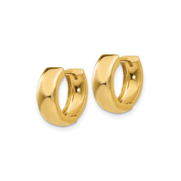 14K Gold Huggies - Image 2