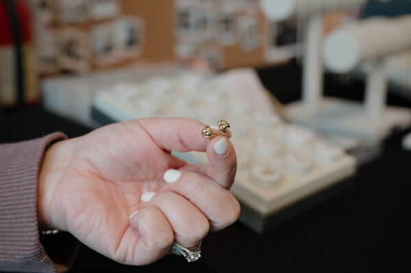 14K Love Knot Studs - Image 2