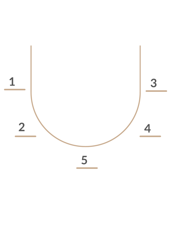 14K Initial Necklace - Image 3