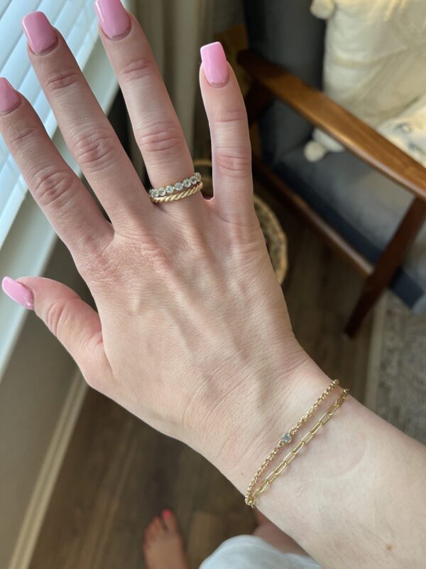 Twisted Stacking Ring - Image 2