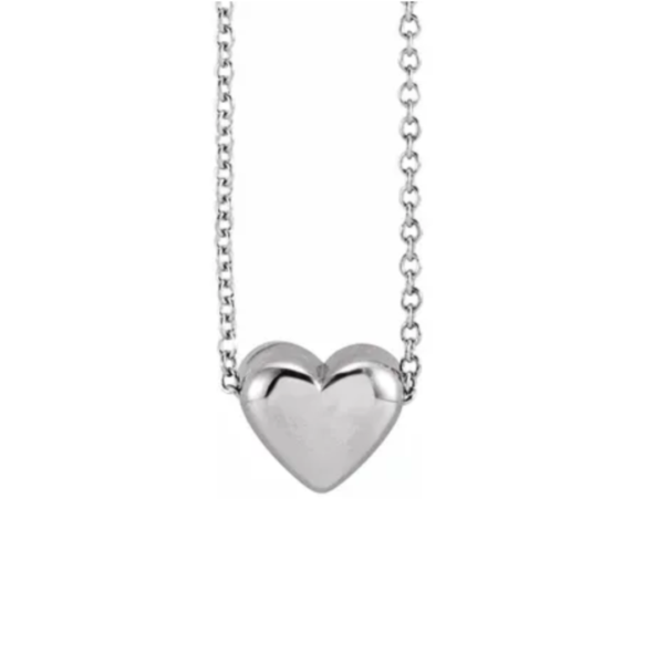 Puffy Heart Necklace