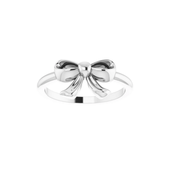 Sterling Silver Bow Ring - Image 3
