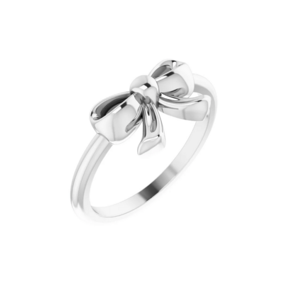 Sterling Silver Bow Ring
