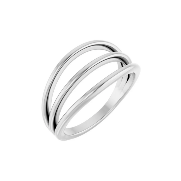 Sterling Silver Negative Space Ring