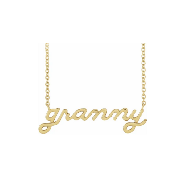 14K "Granny" Necklace