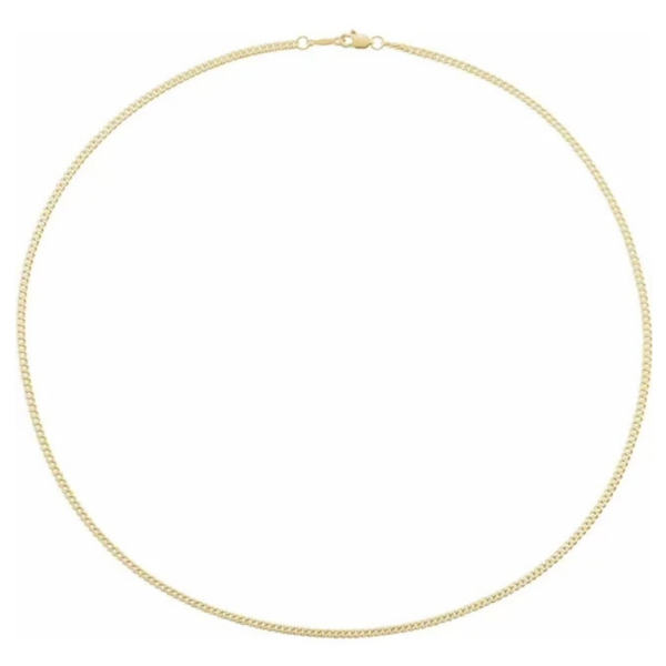 14K Gold-Filled Curb Necklace