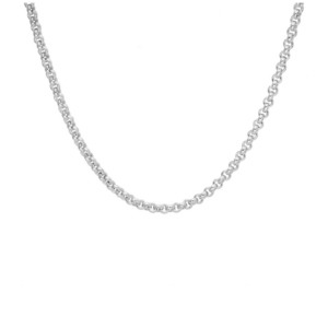 Sterling Silver Rolo Necklace