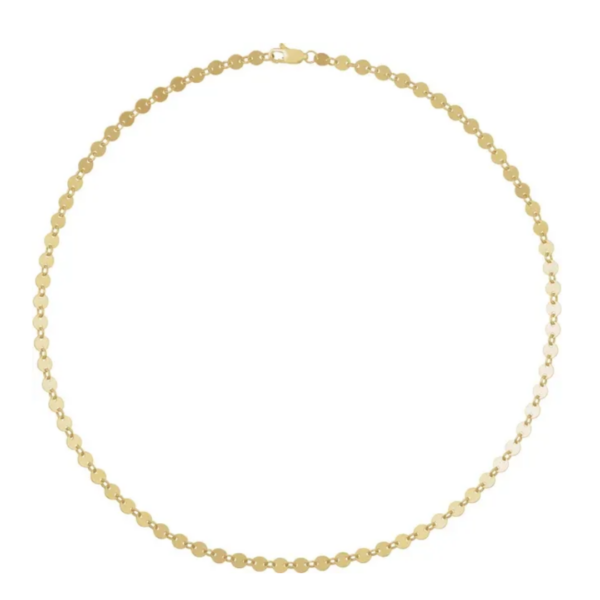 14K Yellow Gold-Filled Mirror Chain Necklace